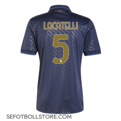 Juventus Manuel Locatelli #5 Replika Tredje Tröja 2024-25 Kortärmad Juventus Manuel Locatelli #5 Replika Tredje Tröja 2024-25 Kortärmad